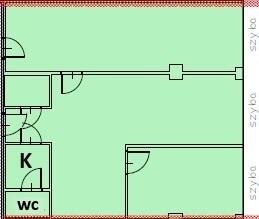 Lokal biurowy na I piętrze