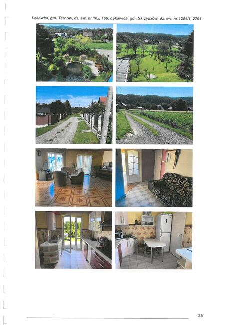 Konkurs syndyka - dom w miejscowości Łękawica