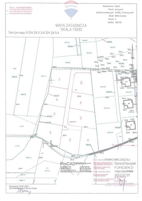 DZIAŁKA BUDOWLANA CZARKÓW K/PSZCZYNY