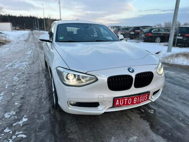 BMW 118 climatronic biała perła bixsenon duza navi