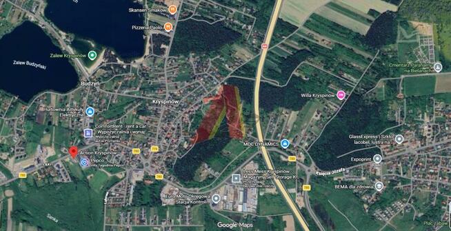 Działka budowlana Kryspinów gm. Liszki, Księcia Józefa