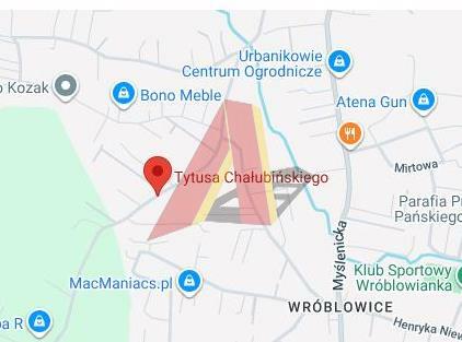 Działka budowlana Kraków Podgórze, Swoszowice, Chałubińskiego