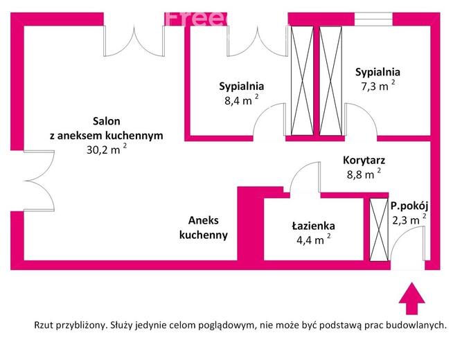 Nowoczesne 3 pokojowe mieszkanie Tarnowo Podgórne