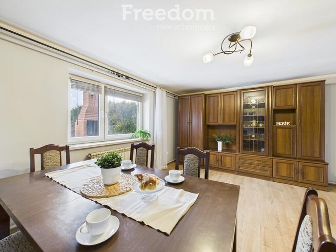 Dom z dużym potencjałem, zagospodarowana działka.