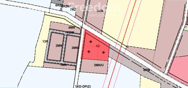 Działka usługowa 2,15 ha – Zawada k. Częstochowy