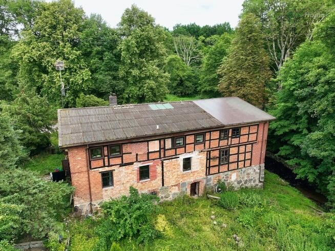 1,4 ha ziemi, dom Młyński - Piękne tereny !