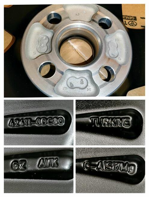 NOWA Felga 16 Toyota Yaris III 4x100 42611-0DC80 Oryginał