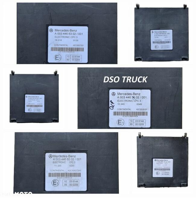 Sterownik Komputer Modul CPC3 A0034466002 A0034463002 Merced