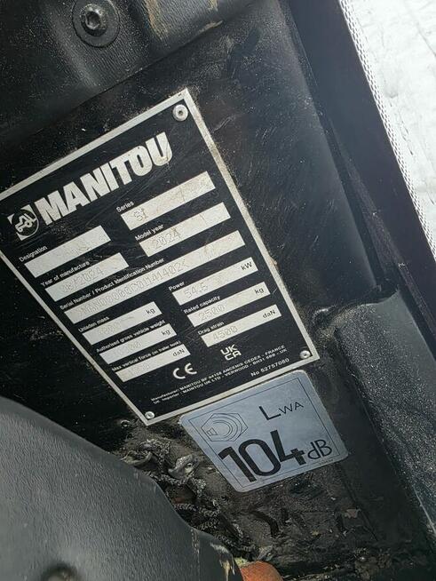 Manitou*Ładowarką*Manitou MT 625 H * Sprowadzona*
