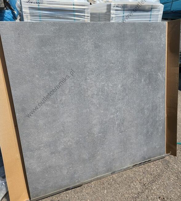 Płyty 2cm na taras, balkon do ogrodu 80x80 Montego antracyt