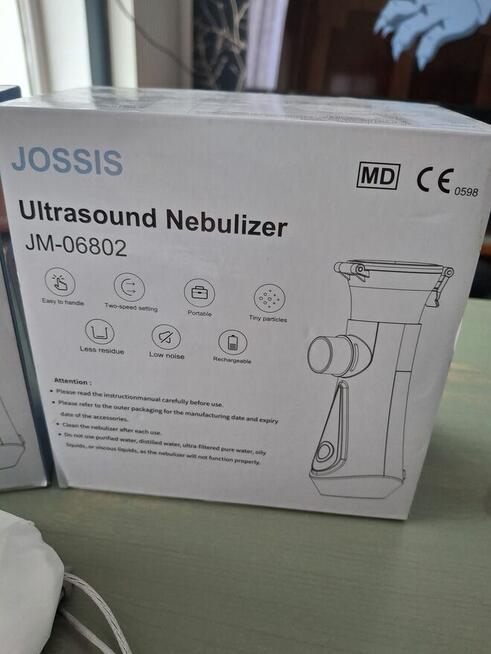 Cichy Nebulizator Siateczkowy JOSSIS JM-06802 | Przenośny |