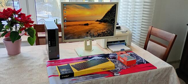 Zestaw komputer i5 16GB + monitor + drukarka Windows 11