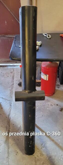 Oś przednia płaska C-360 |NOWA| WYSYŁKA