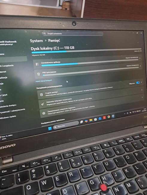 Sprzedam lenovo thinkpad X240 wszystko dziala