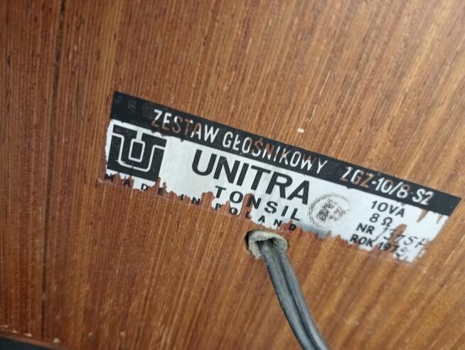 Kolumny glosnikowe Tonsil