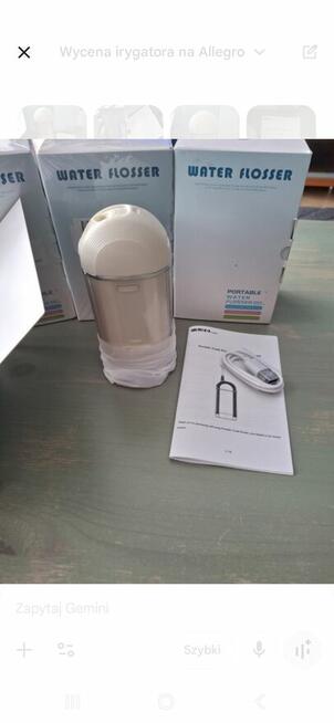 Bezprzewodowy Irygator do Zębów IE018 | Przenośny | Komplet