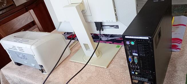 Zestaw komputer i5 16GB + monitor + drukarka Windows 11
