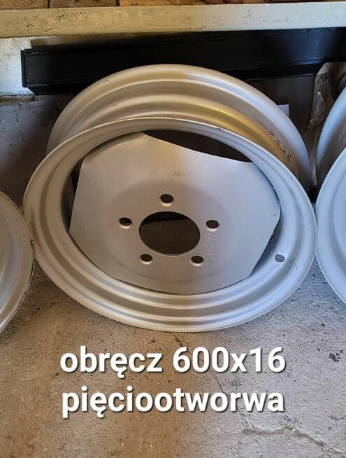 Obręcz 600 x 26 pięciootworowa |NOWA| WYSYŁKA