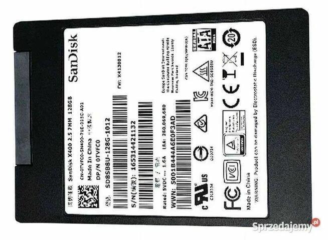 Dysk SSD 2,5 szybki bezgłośny do laptopa Sprawny