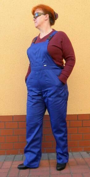 Spodnie robocze Ogrodniczki cena netto 30 zł.