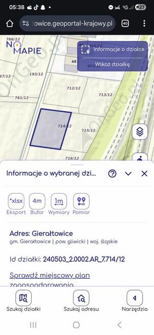 Sprzedam działkę budowlaną