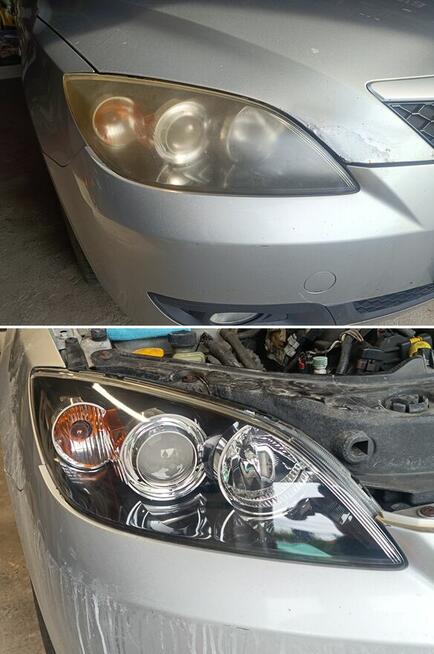 Polerowanie reflektorów samochodowych