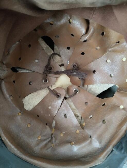 Kask orzeszek PRL Junak ładny