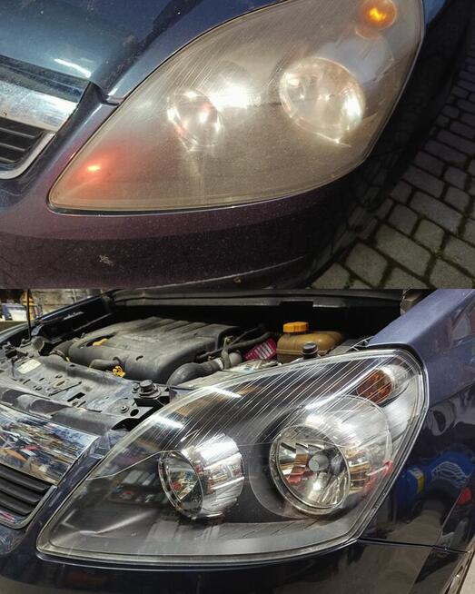 Polerowanie reflektorów samochodowych