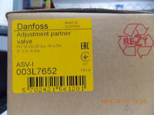 AUTOMATYCZNY ZAWÓR RÓWNOWAŻĄCY DANFOSS ASV-I