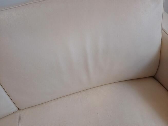 Kanapa KLER z funkcją spania skóra naturalna