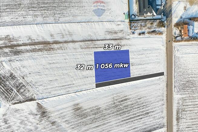 DZIAŁKA BUDOWLANA 127/4 WAGANOWICE GMINA SŁOMNIKI