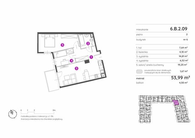 Mieszkanie Gliwice, Szafirowa