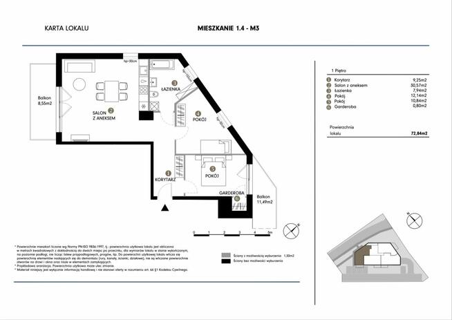 Mieszkanie Gdańsk Jasień, Leszczynowa