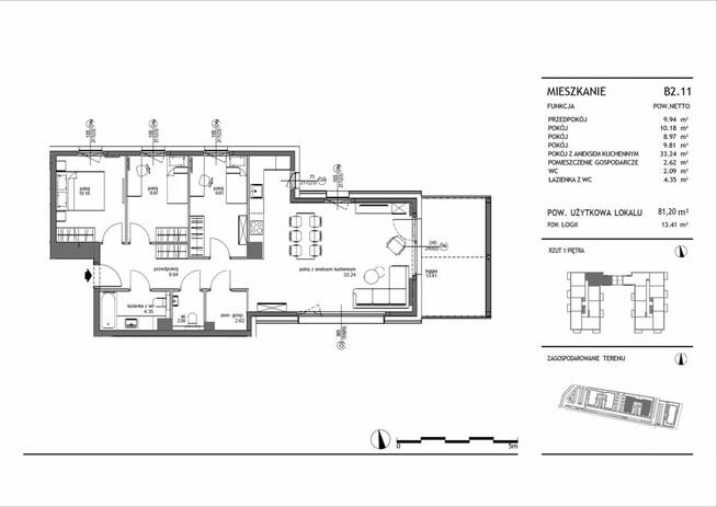 Mieszkanie Pruszcz Gdański, Mazepy