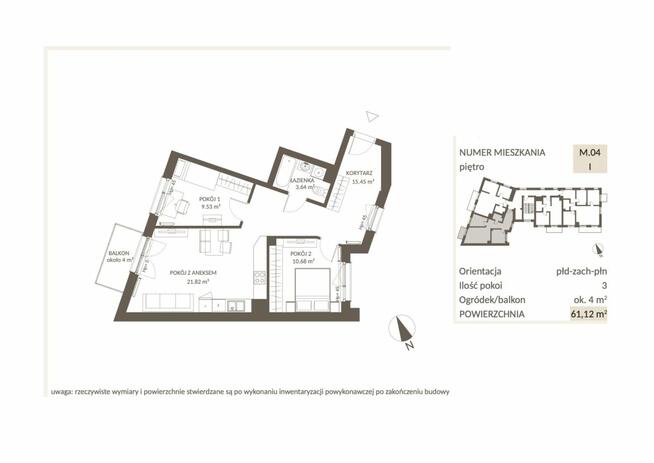 Mieszkanie Gdańsk Jasień, Pólnicy