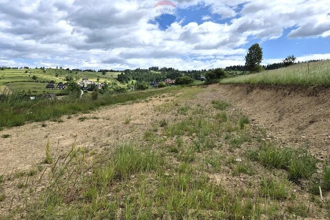 Działka w Rzepiskach z widokiem na Tatry.