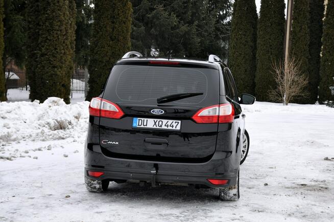 Ford Grand C-MAX 1.6i(125KM)*Navi*Skóry*7-Foteli*El.Fotel*BLS*Reling*2xParktr*Alu16"ASO