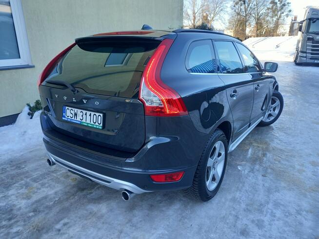 Volvo XC 60 2.0D 163KM 5-Cylindrów R-Design Skóry 100%Bezwypadkowy Bardzo Zadbany