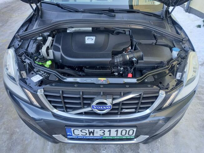 Volvo XC 60 2.0D 163KM 5-Cylindrów R-Design Skóry 100%Bezwypadkowy Bardzo Zadbany