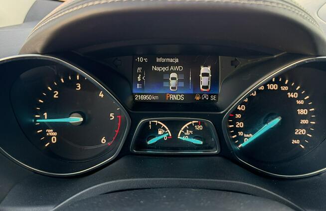 Ford Kuga 2,0TDCi 180KM ViGNALE/AWD/Skóra/Serwis/FullLed/BLiS/Navi/Android/PDC