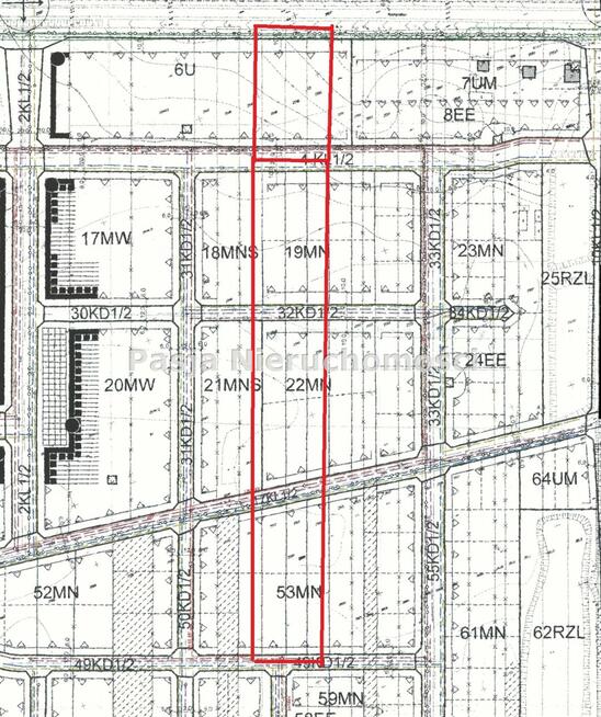 Działka Płock Borowiczki-Parcele