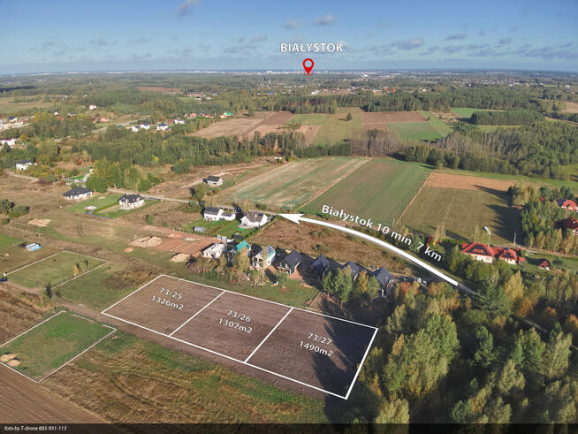 dwie działki Skrybicze nowa niska zabudowa