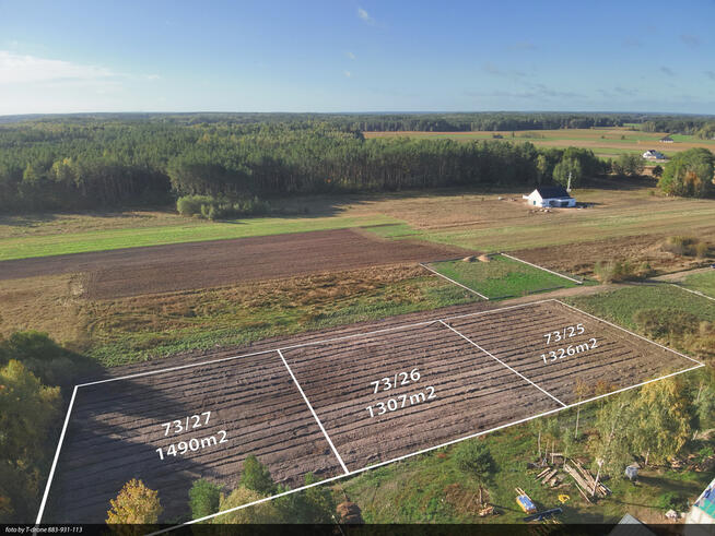 dwie działki Skrybicze nowa niska zabudowa