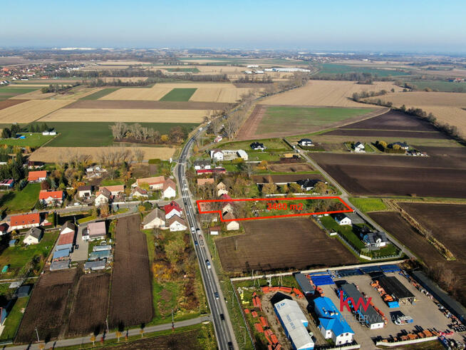 Działka inwestycyjna Cieszyce gm. Kobierzyce, Akacjowa