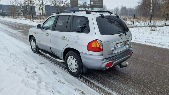 Hyundai Santa Fe 2003 2.0crdi 4x4 Skóry Grzane Fotele Hak