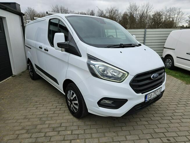 Ford Transit Custom 2.0 TDCi 130KM FV23% bezwypadek BDB WYPOSAŻENIE 3 osobowy BDB stan