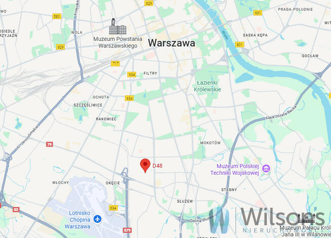 Lokal użytkowy Warszawa gm. Mokotów Mokotów, Służewiec, Domaniewska