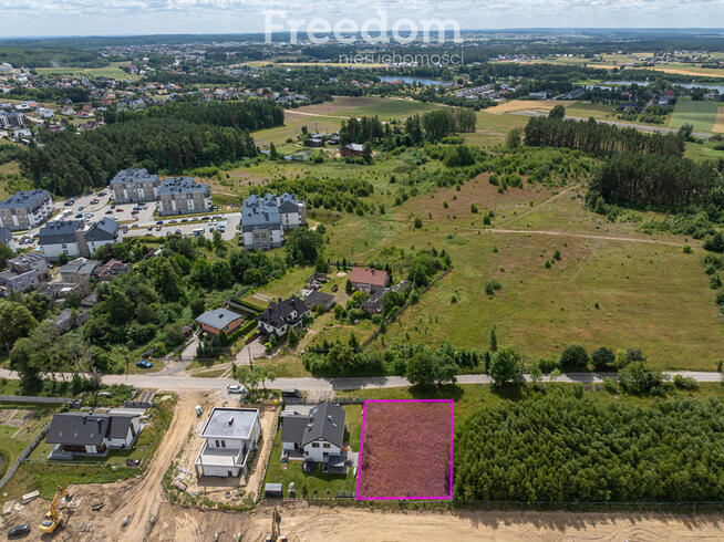Działka z MPZP - dom lub bliźniak, niedaleko lasu