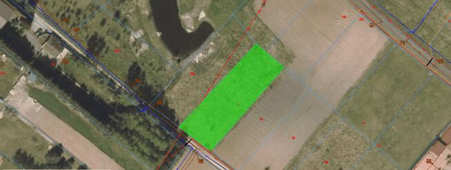 Działka budowlana w miejscowości Nowe Siedlisko