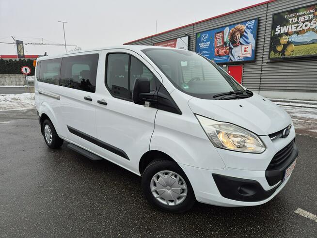 Ford Transit Custom 2.0TDCI 130KM 9 osób Long Oryginał Stan Bezwypadkowy I Właściciel
